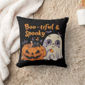 Boo-tiful & Spooky | ExDesigner | ハロウィン クッション (ブランケット)