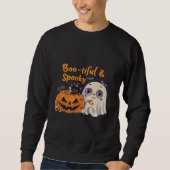 Boo-tiful & Spooky | ExDesigner | ハロウィン スウェットシャツ (正面)