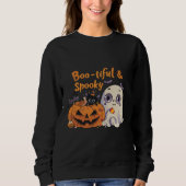 Boo-tiful & Spooky | ExDesigner | ハロウィン スウェットシャツ (正面)