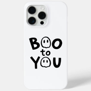 Boo to You かわいいおばけ ハロウィン iPhone 15 Pro Max Maxケース