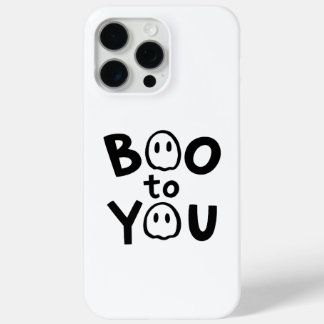 Boo to You Ghost Phone Case iPhone 15 Pro Maxケース