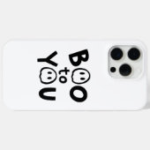 Boo to You Ghost Phone Case Case-Mate iPhoneケース (裏面 (横))