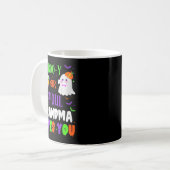 Boo-y Or Ghoul Grandma Loves You Boo Halloween Bab コーヒーマグカップ (正面左)