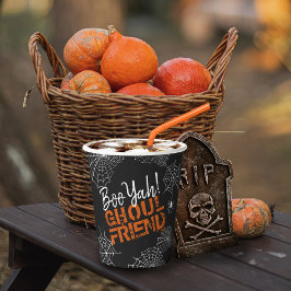 Boo Yah Ghoul Friend Halloween ID684 紙コップ