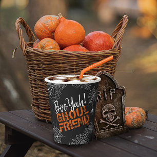 Boo Yah Ghoul Friend Halloween ID684 紙コップ