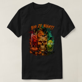 Boo Ze Night Good Spirits 大人のハロウィンTシャツ Tシャツ
