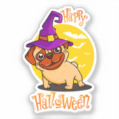 BooF – 魔性ブルドッグのブルーノフランスの シール (正面)