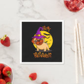 BooF – 魔性ブルドッグのブルーノフランスの スタンダードカクテルナプキン (インサイチュ)