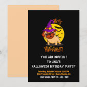 BooF - 魔術のフレンチブルドッグ、ブルーノ 招待状 (正面/裏面)