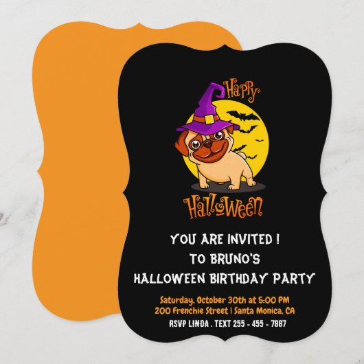 BooF - Bruno the Witchy フランスの Buldog (正面/裏面)