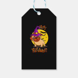 BooF - Bruno the Witchy フランスの Buldog ギフトタグ