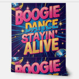 Boogie Dance Stayin' Alive Disco Party Removable 壁紙