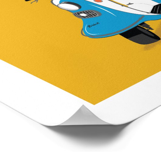 Boogie on Fuji Rabbit ポスター (角)