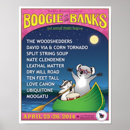 Boogie on the Banks 2014ポスター ポスター (正面)