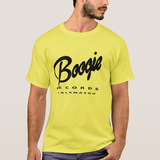 Boogie Records Kalamazoo '90s Tribute Tシャツ (正面)