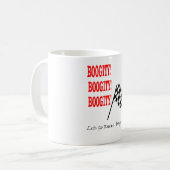 Boogity コーヒーマグカップ (正面左)