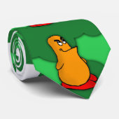 Boogleのタイ-緑 ネクタイ (ロール)