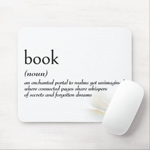 BOOKの辞書定義 マウスパッド