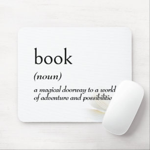 BOOKの辞書的定義 マウスパッド