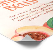 Bookママの腹の立つ看板の大きさ ポスター (角)