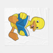 Book読で フリースブランケット (正面(横))