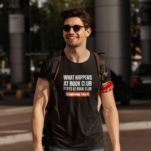 Book カスタム Club staysで何が起こるか読 Tシャツ