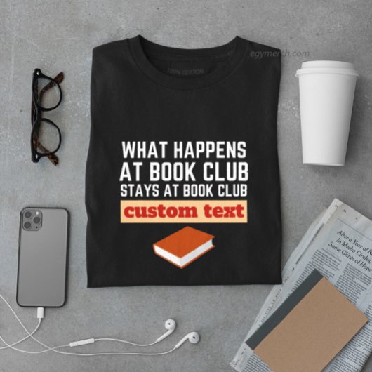 Book カスタム Club staysで何が起こるか読 Tシャツ
