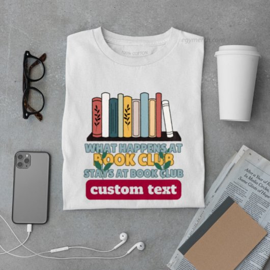Book カスタム Club staysで何が起こるか読 Tシャツ