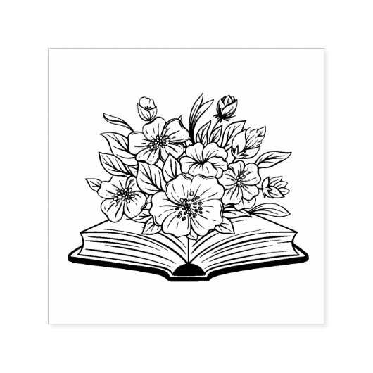 Book セルフインキングスタンプ (デザイン)