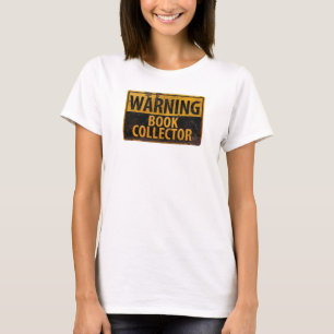 BOOK 警告 COLLECTOR – 金属危険注意標識 Tシャツ
