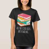 Book  All the Cool Kids are Reading Tシャツ (正面)