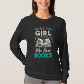 Book  Apparel For Bookworms Reading Librarian 1 Tシャツ (正面)
