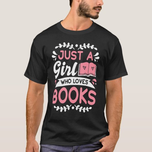 Book  Apparel For Bookworms Reading Librarian 2 Tシャツ (正面)