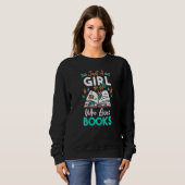 Book  Apparel For Bookworms Reading Librarian  8 スウェットシャツ (正面フル)