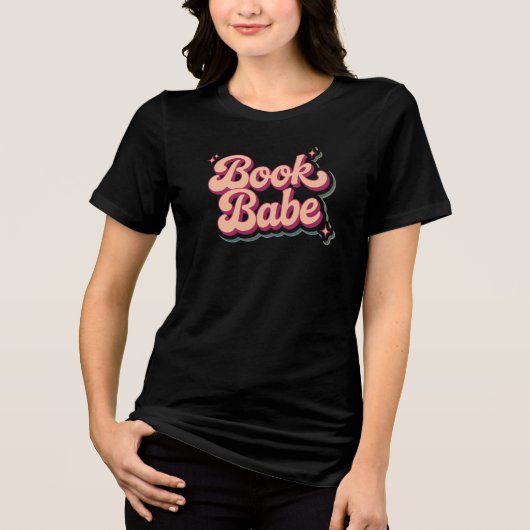 Book Babe トライブレンドTシャツ (正面)