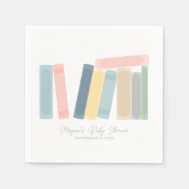 Book Baby Showerのバッグ スタンダードカクテルナプキン