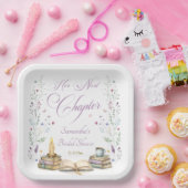 Book Baby Shower ペーパープレート (パーティー)