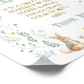 Book Baby Shower Diaper Raffle  ポスター (角)