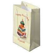 Book Birthday Party Kids 読's スモールペーパーバッグ (正面アングル)
