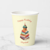 Book Birthday Party Kids 読's 紙コップ (正面)