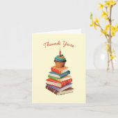 Book Birthday Party Kids 読's Thank You カード (黄色い花)