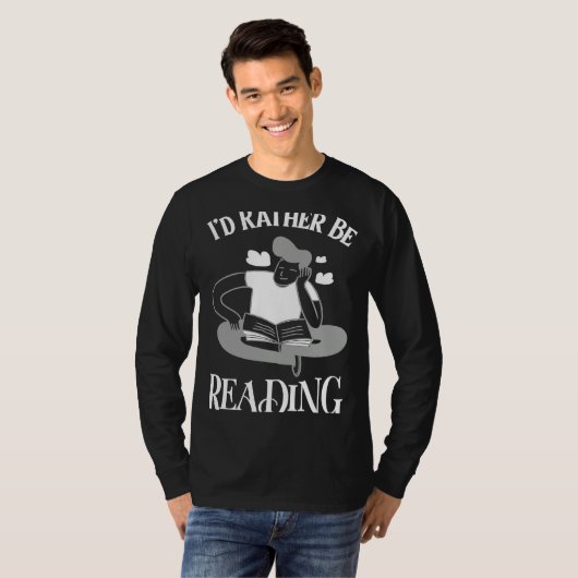 Book  Bookish Reading Bookworm Bibliophile Nerd Ge Tシャツ (正面フル)