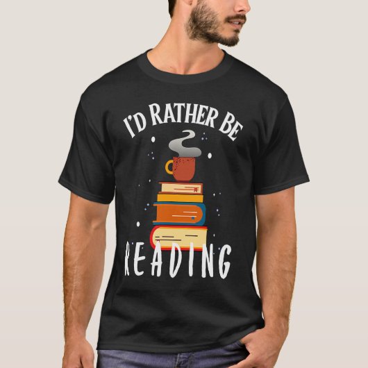 Book  Bookish Reading Bookworm Bibliophile Nerd Ge Tシャツ (正面)