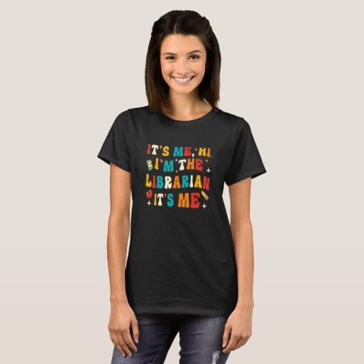 Book    Bookworm Book Nerd Librarian Tシャツ (正面フル)
