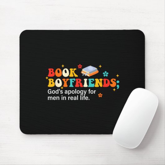 Book Boyfriends Definition Design  マウスパッド (マウス)