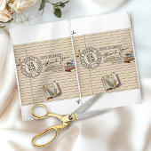 Book Bridal Shower Chocolate Bar Favor Wrapper