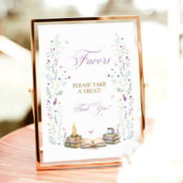 Book Bridal Shower Favors ポスター