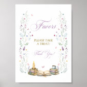 Book Bridal Shower Favors ポスター (正面)