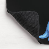 Book Carrying Dinosaur Reading Dino  マウスパッド (コーナー)