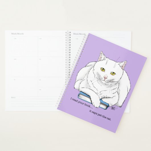 Book Cat プランナー手帳 (ディスプレー)